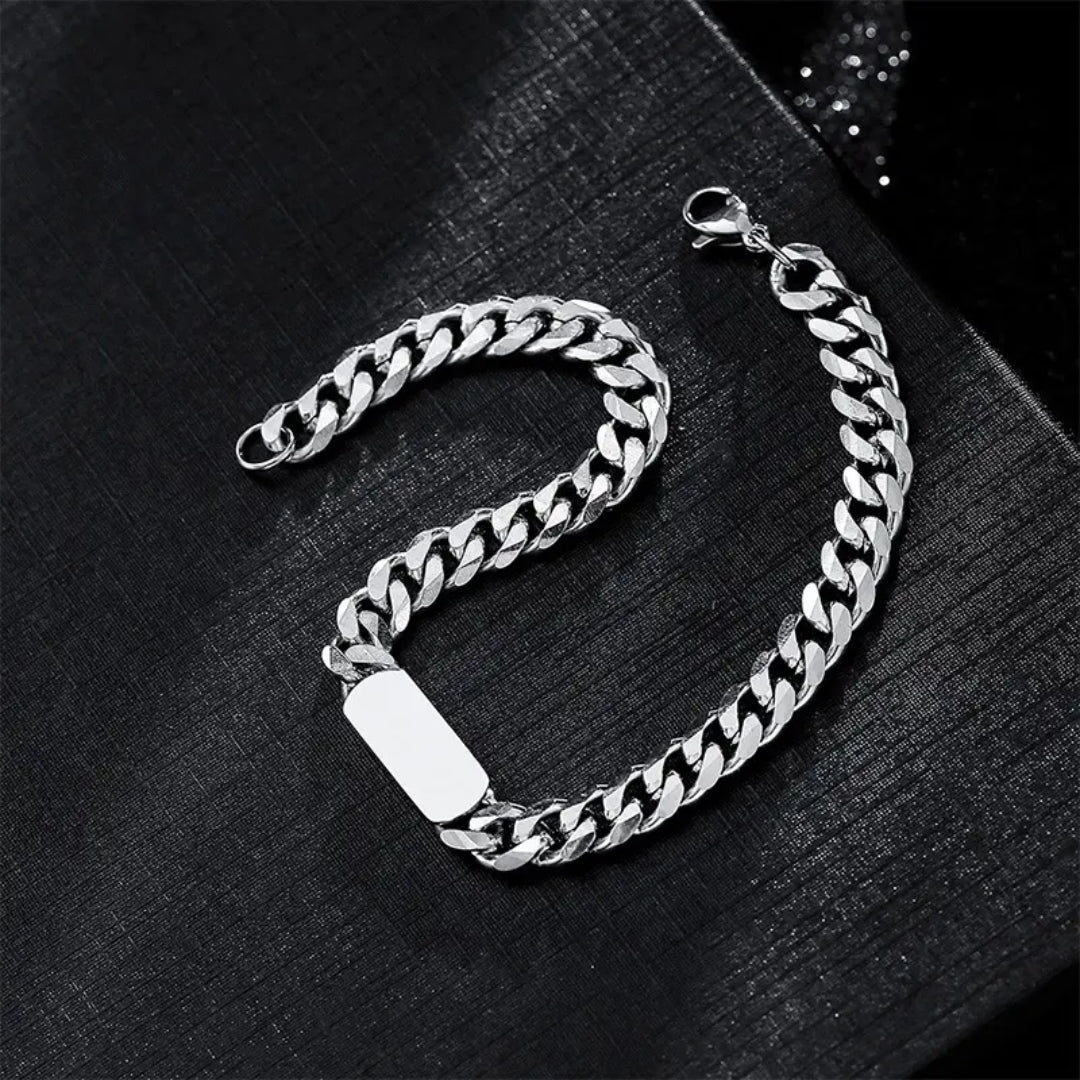 Modern Cubano Link Bracelet - Image 4
