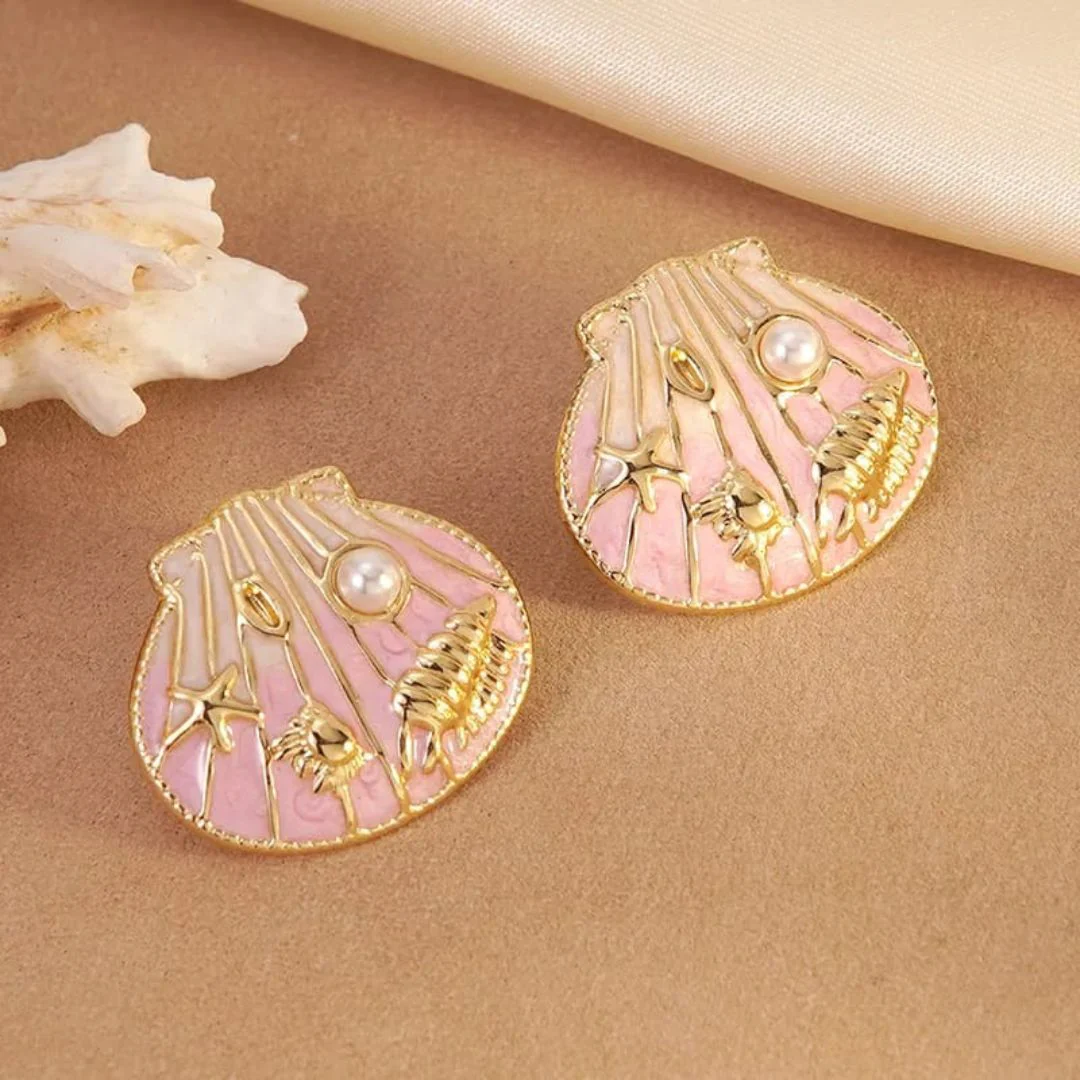 Ocean Breeze Stud Earrings - Image 3