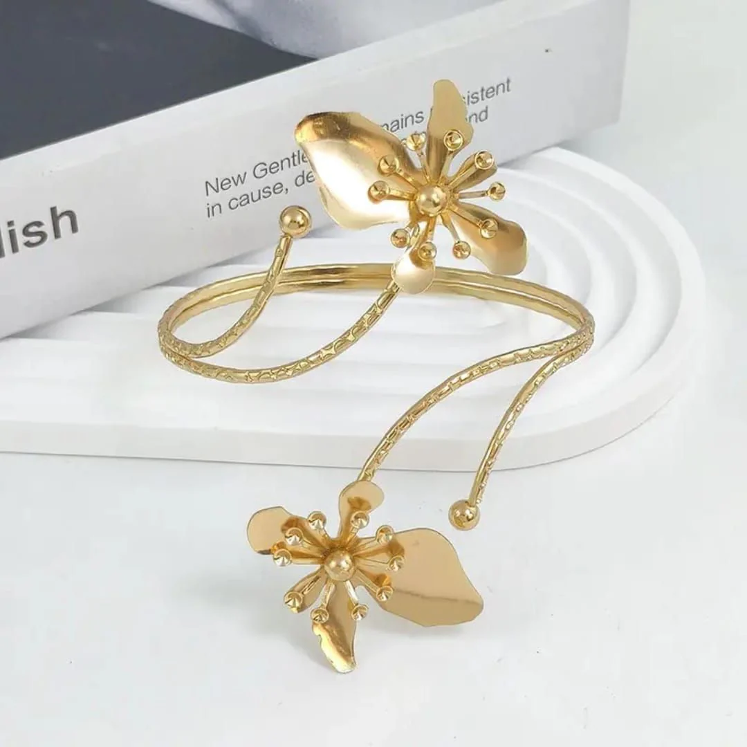 Olympian Floral  Arm Cuff - Image 4