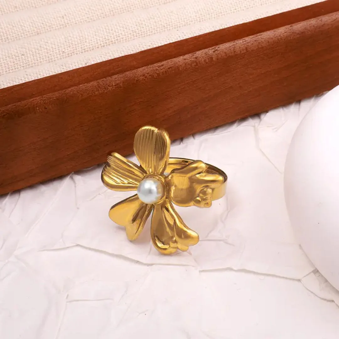 Pearl Blossom Ring - Image 3