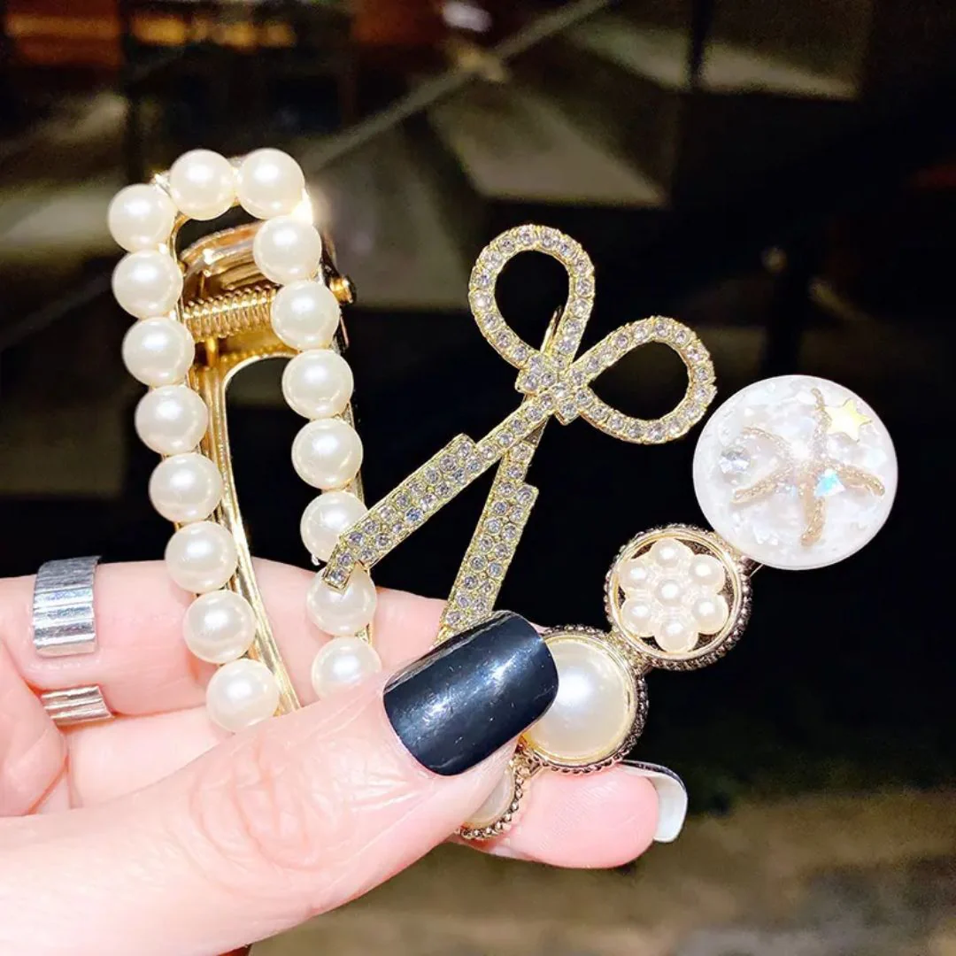 Pearl Snap Hair Clip - Image 2