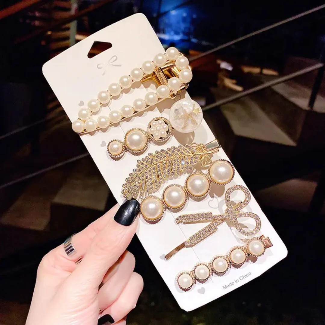 Pearl Snap Hair Clip - Image 5