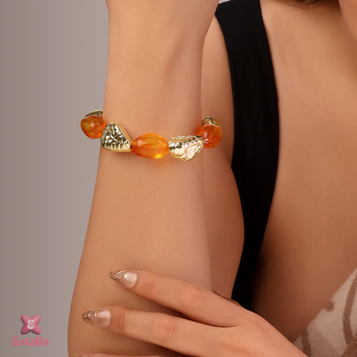 Polished Amber Bracelet - Image 2
