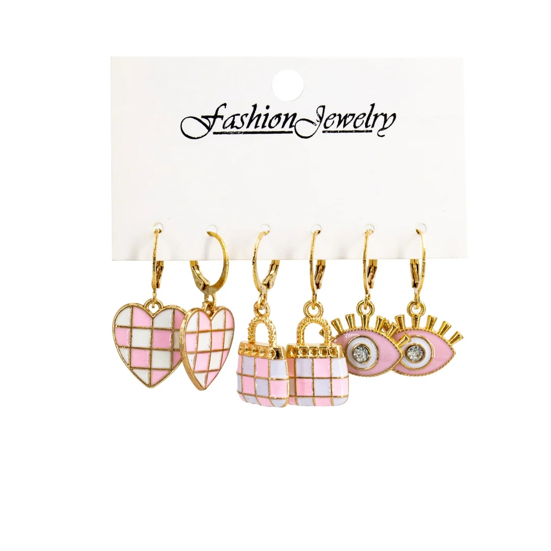 Precious Pink Protectors Combo Earring - Image 3