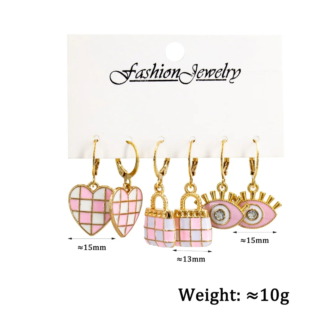 Precious Pink Protectors Combo Earring - Image 4