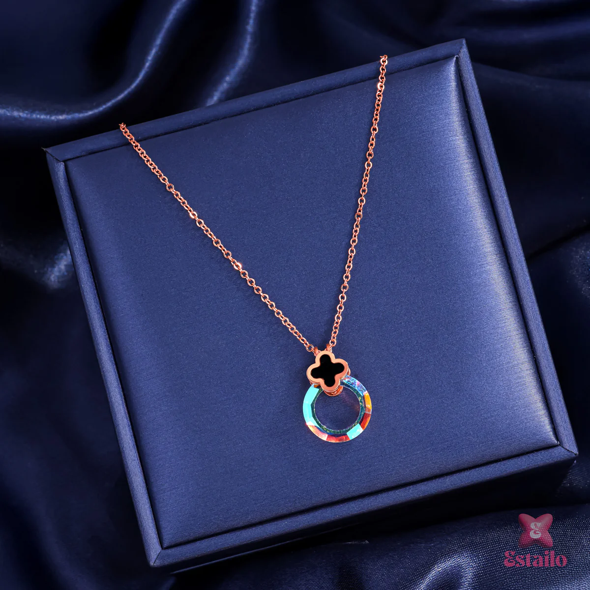 Prism Halo Necklace - Image 2