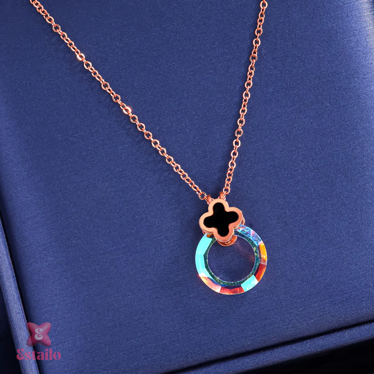 Prism Halo Necklace - Image 3