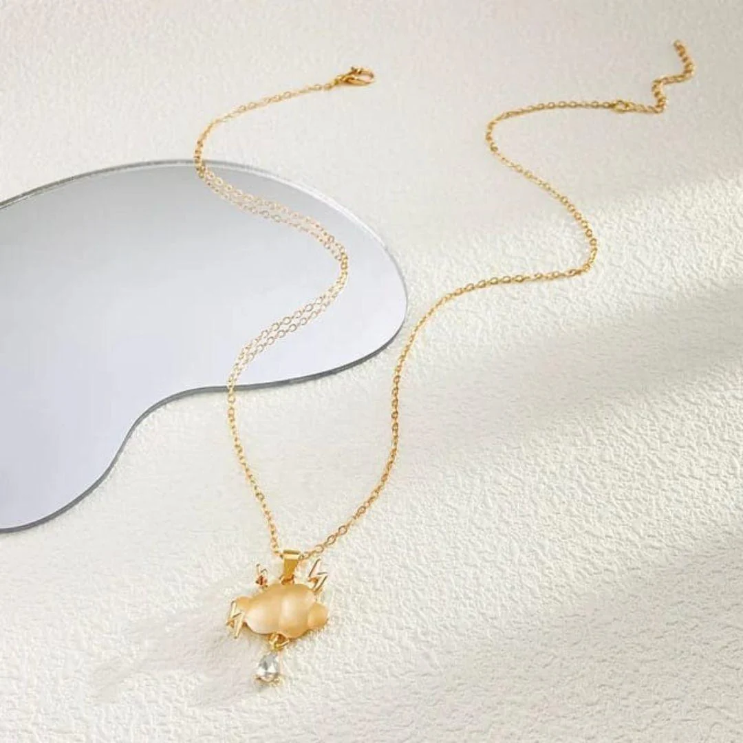 Rain Cloud & Bolt Pendant - Image 4