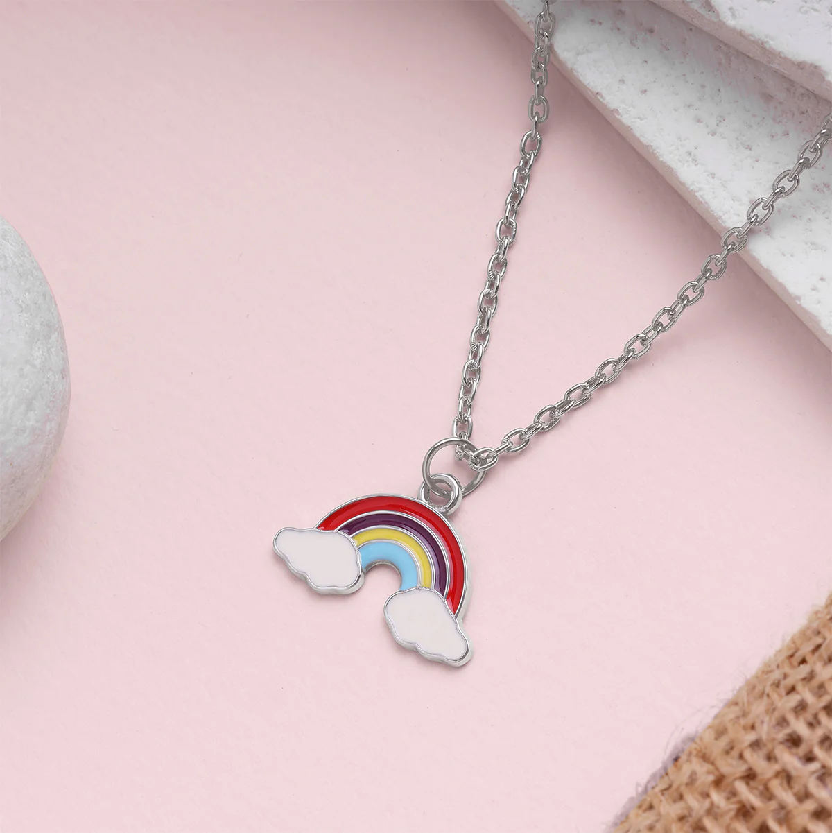 Rainbow Cloud Necklace - Image 2