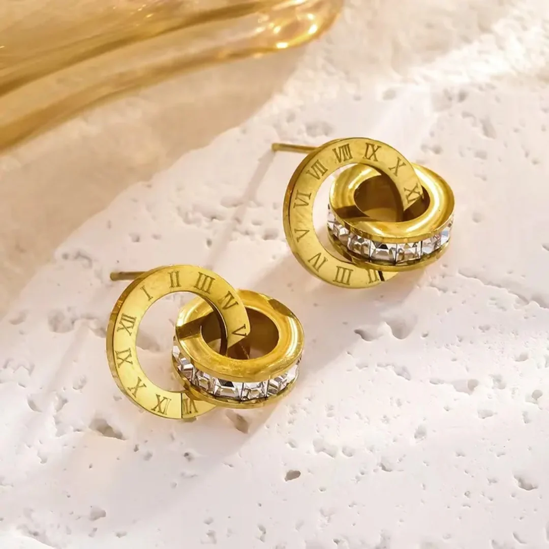 Roman Embrace Studs Earring - Image 3
