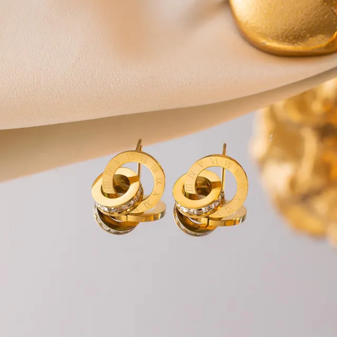 Roman Embrace Studs Earring - Image 4