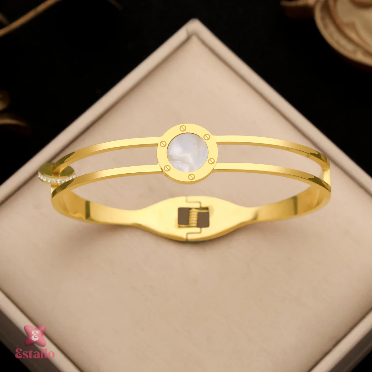 Roman Grace Cuff Bracelet - Image 2