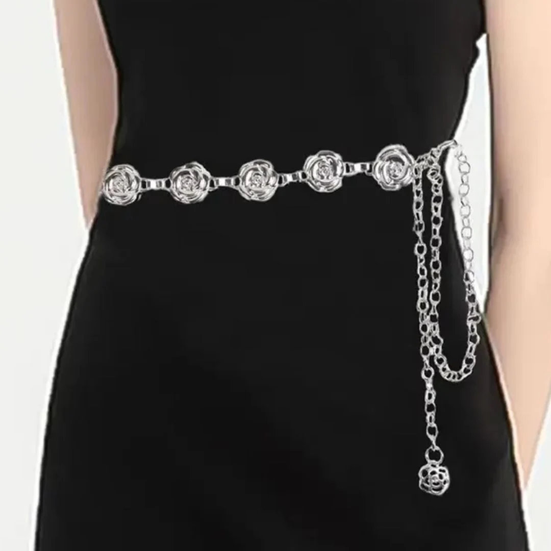 Rose Chain Waist Belt - Image 4