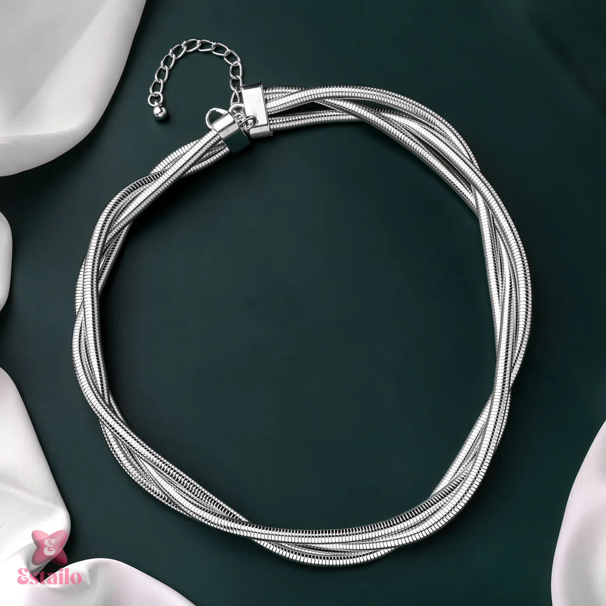 Silver Statement Necklace