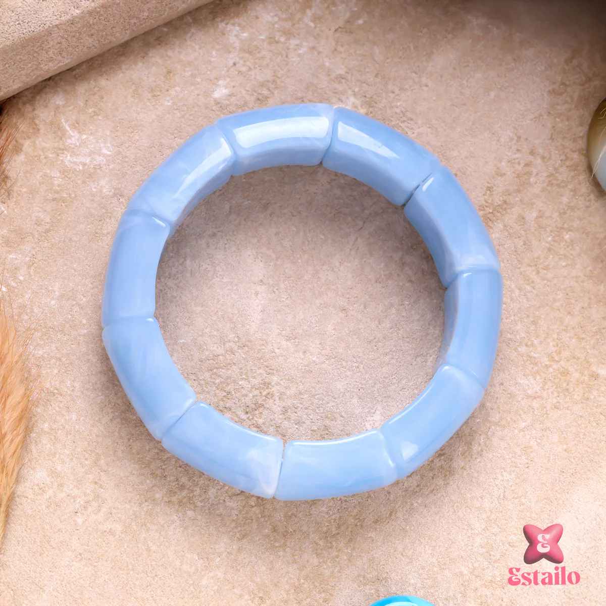 Sky Mist Resin Bracelet - Image 3
