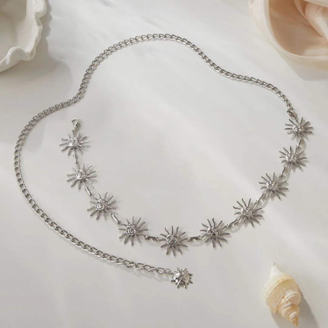 Sunburst Waist Chain Belt - Image 3