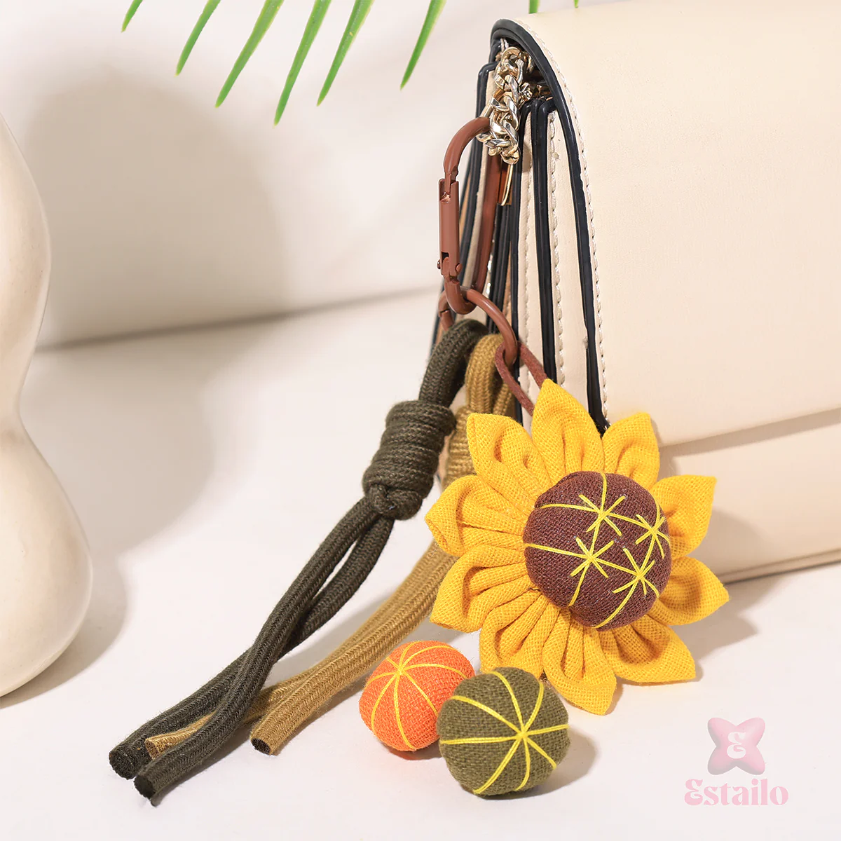 Sunny Bloom Bag Charm - Image 3