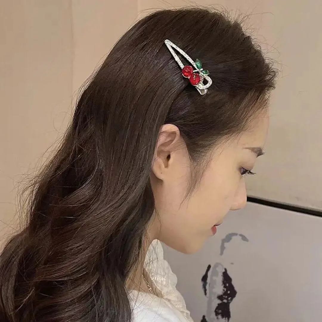 Sweet Cherry Hair Clips - Image 2