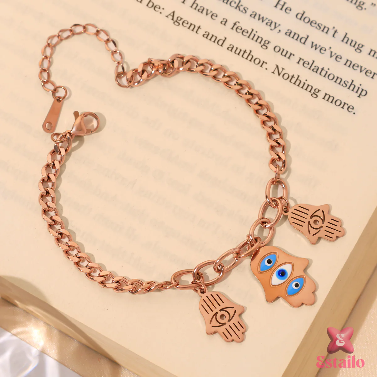 Triple Charm Bracelet - Image 2
