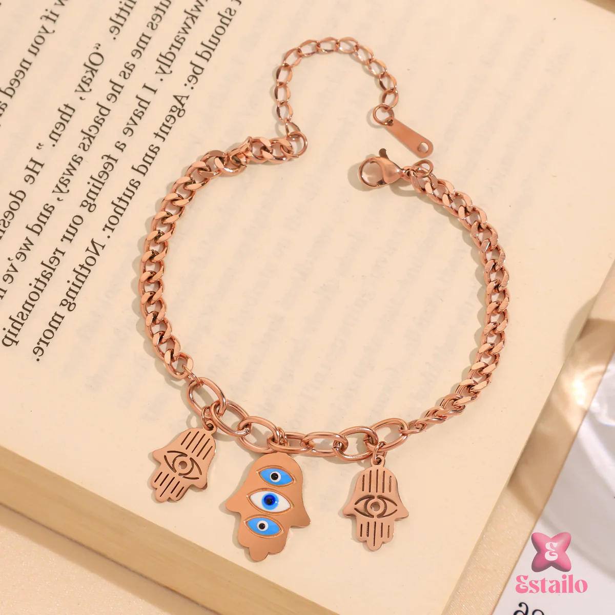 Triple Charm Bracelet - Image 3