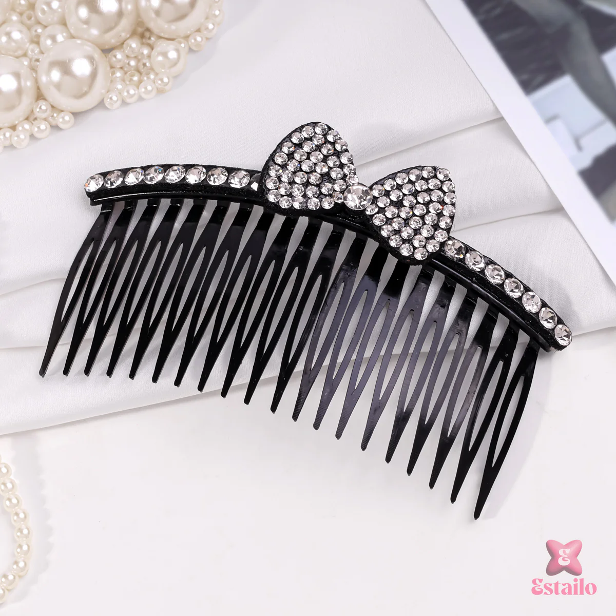 Twilight Bow Crystal Comb - Image 2