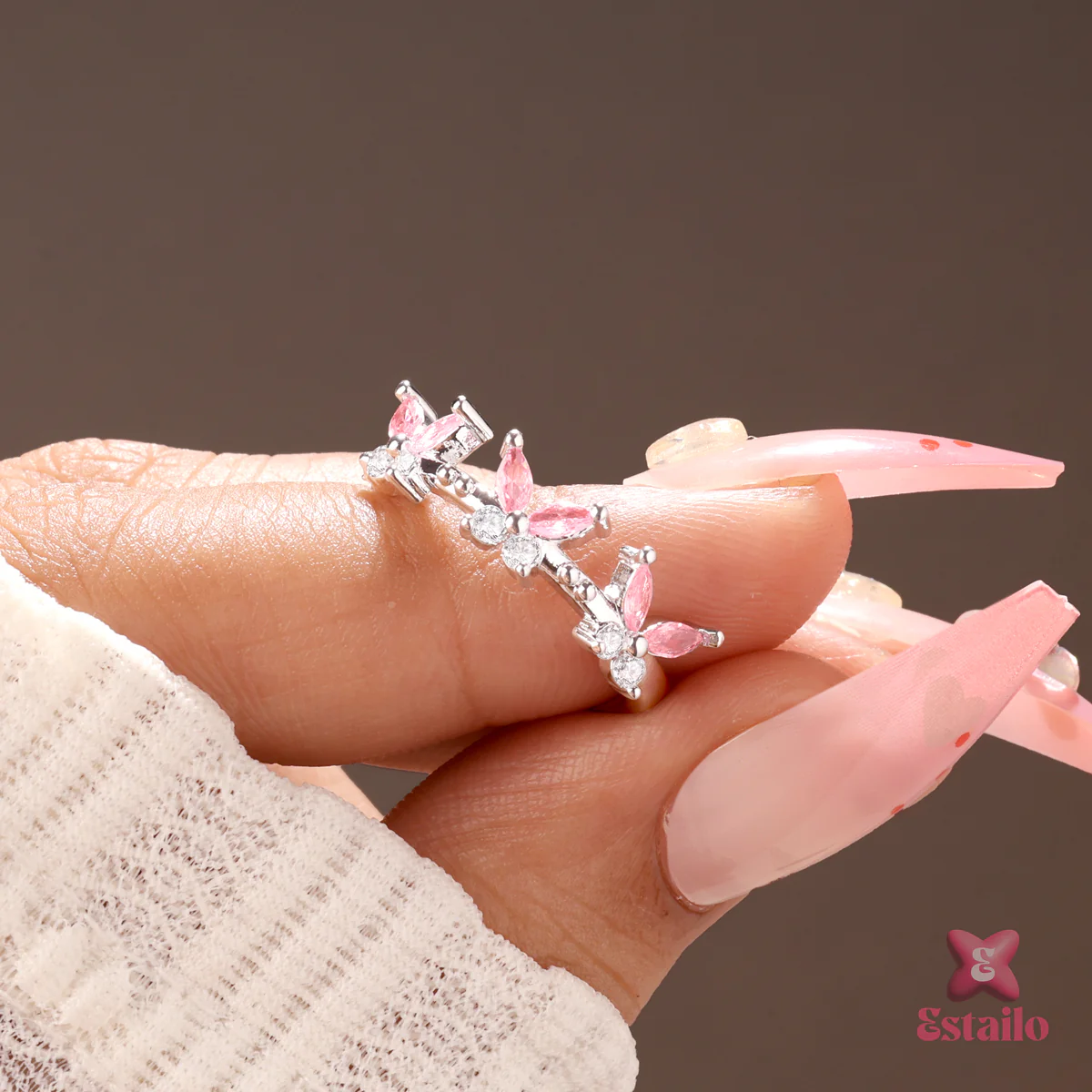 Twin Butterfly Ring - Image 2