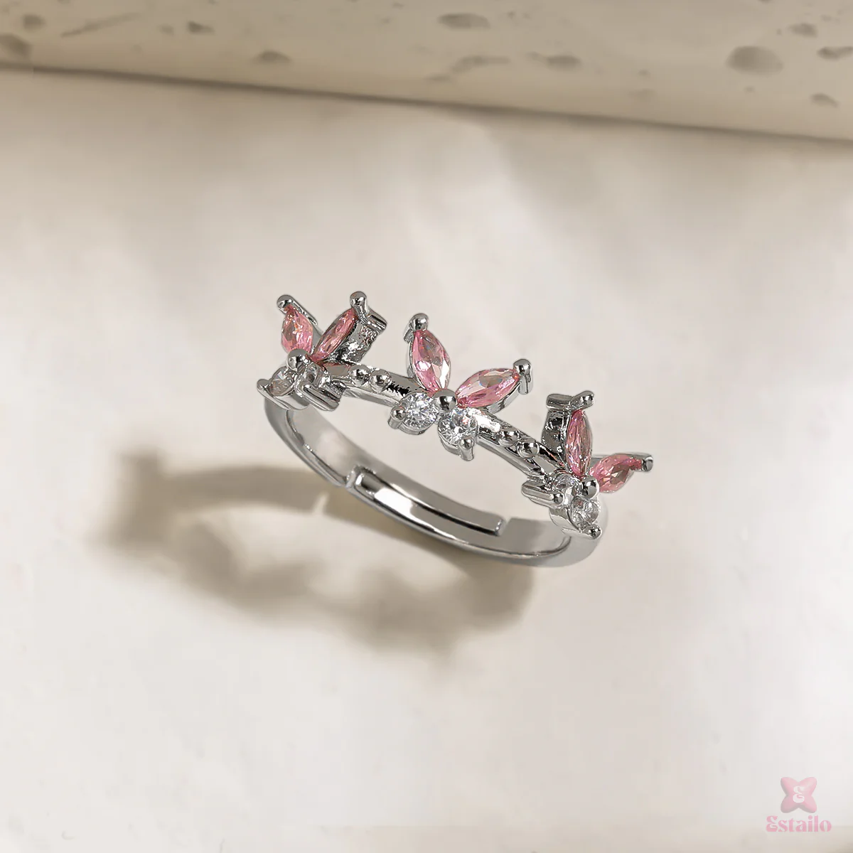 Twin Butterfly Ring - Image 3