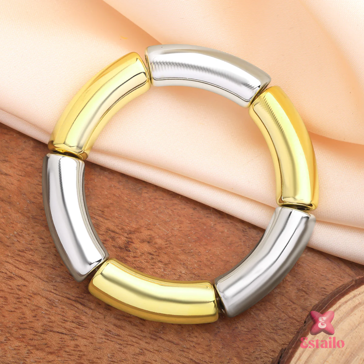 Two-Tone Harmony Bracelet - Image 2