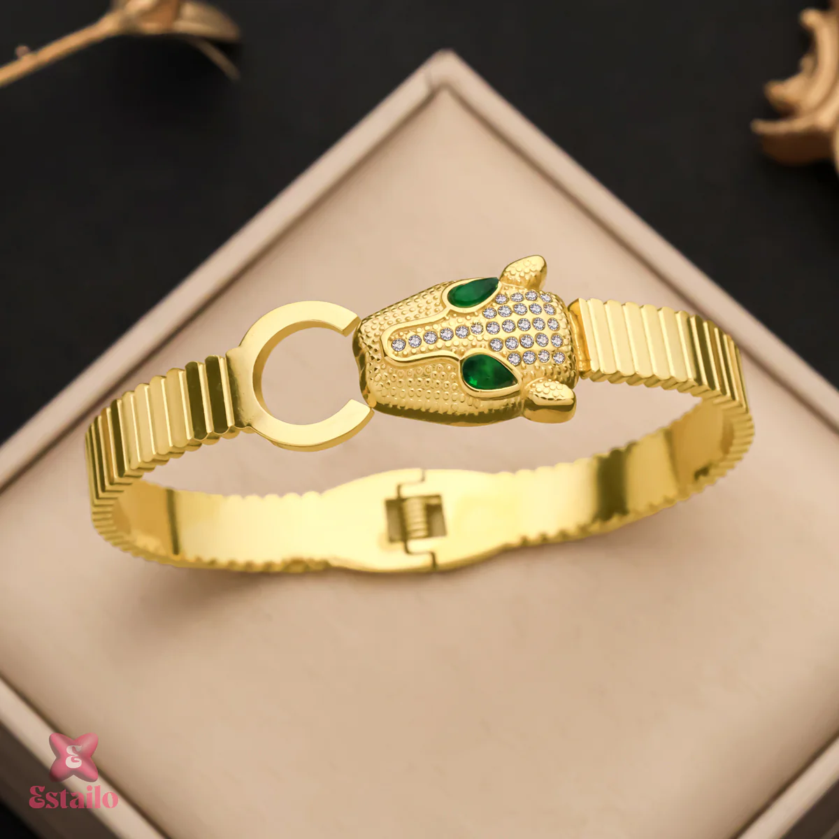 Wild Grace Panther Bracelet - Image 2